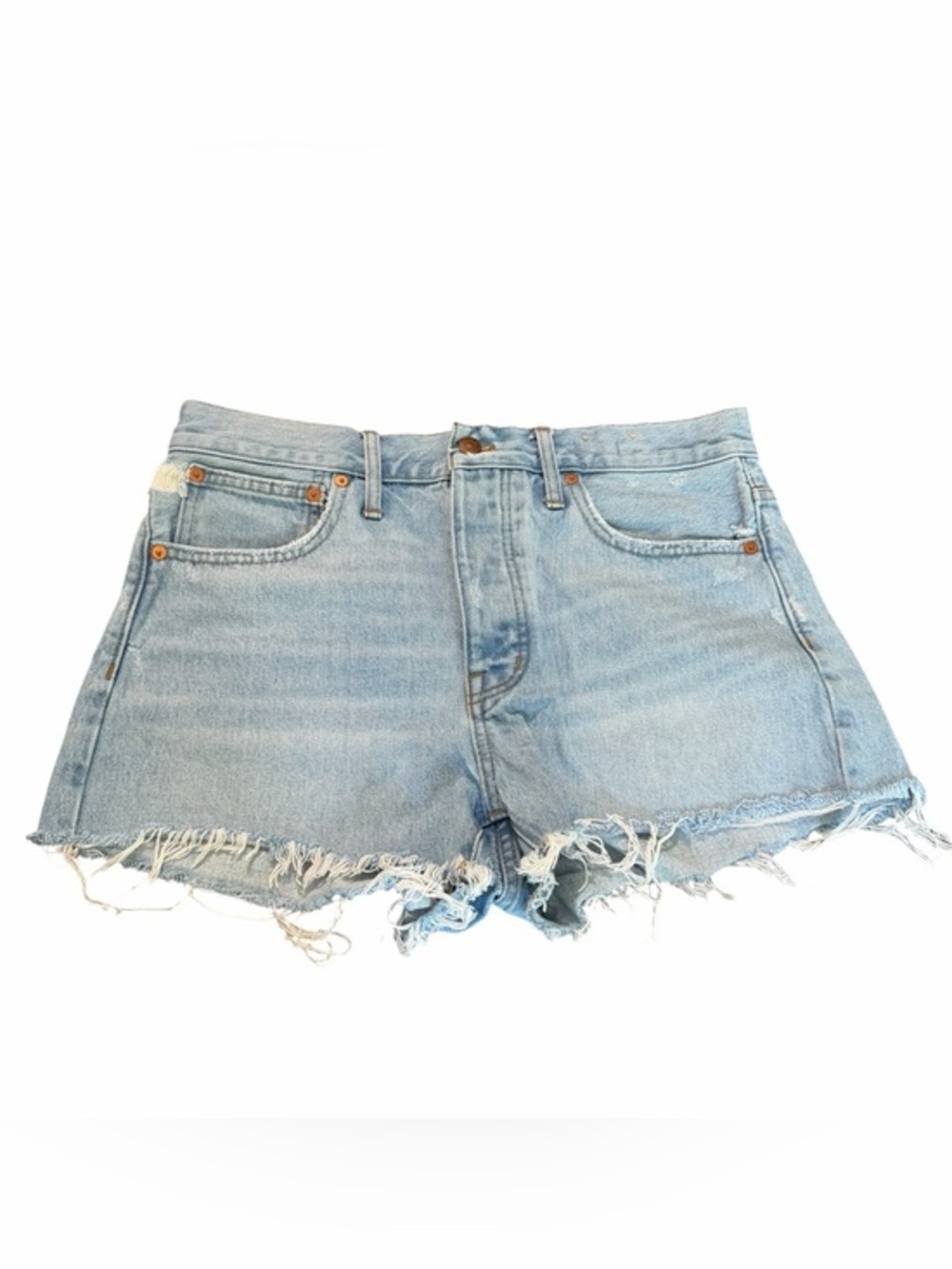 NEW Madewell Relaxed Denim Shorts Size 27